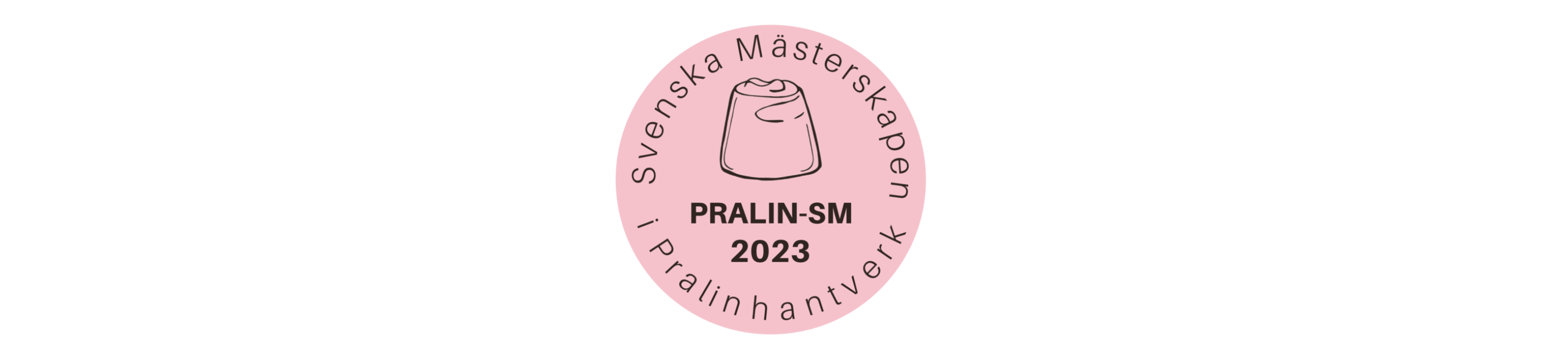 Logotyp för Pralin-SM 2023.